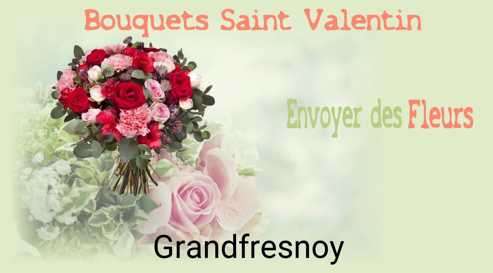 Roses de Saint-Valentin livrées à Grandfresnoy